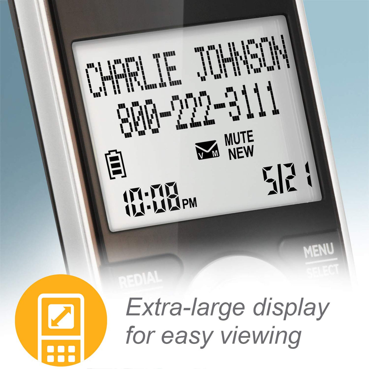 AT&T CL80107 Additional Handset for CL82x07, CL82x57, CL82x67, CL83x07, CL84x07 Series Cordless Phone