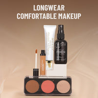 Swiss Beauty Primer Mousse Foundation Weightless Smooth & Velvet Touch, Face Makeup, Rose Blush, 30ml