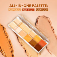 Shopaarel Cover all Concealer Palette, 1 Count