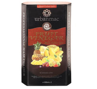 URBANMAC Fruit Vinegar Gel Hair Color Natural Hair Color Dye for Black Hair Dye(500ml x 2) - Black