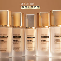 Swiss Beauty Select Game Changer Serum Lightweight Foundation | With Natural and Dewy finish | Shade- Creamy Vanilla, 30gm |