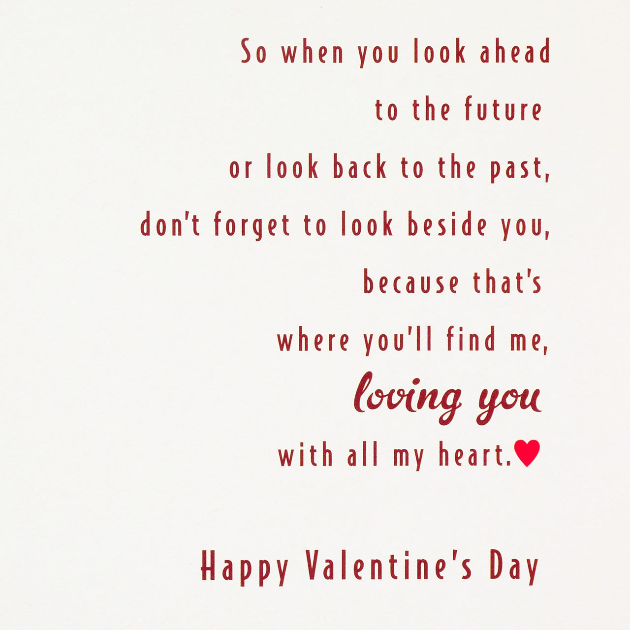 Hallmark Valentine's  Day Romantic Card for Husband or Boyfriend (Embroidery Heart) Valentine's  Day, Man I Love Heart