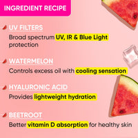 Dot & Key Ceramides & Hyaluronic Skin Barrier Repair + Face Cream-100g & Dot & Key Watermelon Cooling Sunscreen Spf 50 Pa+++ - 50g | For Normal Skin | Skin Care Combo | For Women & Men