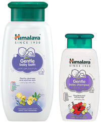 Himalaya Gentle Baby Wash (400ml) & Gentle Baby Shampoo (200ml)