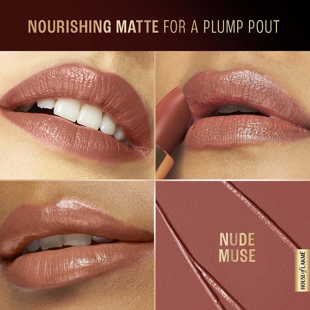 Lakmé Lipstick Nude Muse (Matte)