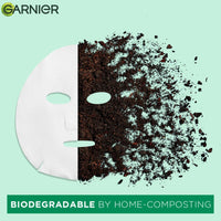 Garnier Skin Naturals, Serum Mask, Purifying & Pore Reducing, Hydra Bomb Green Tea Mask, 1 pc, 28g