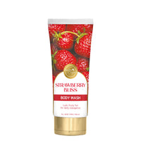 Body Cupid Strawberry Bliss Body Wash | No Parabens, Sulphates or Silicones | Refreshing Strawberry Fun | Luxury Shower Gel | 150ml