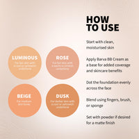 Barva Spf 50, 2 In 1 Cream Full Coverage Semi-Matte Foundation For All Skin Type And Concealer, Perfect For Indian Skin Tones, 9G (Beige)