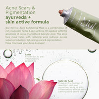 Mul Secrets 100 ml Revive Acne Facemask & Scrub | Acne Reduction, Acne Scar, Sebum Control, Helps Control Skin Oiliness & Dark Spots & Pimples | Manjistha, Aloe Vera, Salicylic acid 2% (30+ Uses)