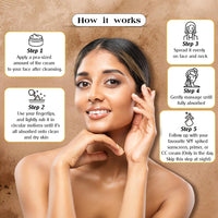 Coco Baya Hydra Boost Moisturizer, Enriched With Rose, Malai, Natural Hyaluronic Acid & Vitamin B3, Moisturizer For All Skin Types, Helps Slow Down Any Signs Of Aging, 50 gm