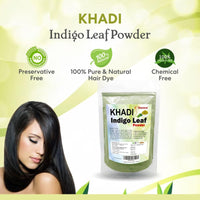 Khadi Omorose Indigo Leaf Powder For Hair (100 Grams) (Pack of 1)