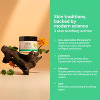 CITTA Cica Face Scrub For Tan & Dead Cells Removal | India’s 1st Frosted Texture Scrub For Oily & Sensitive Skin | 3 Benefits In One | Gently Exfoliates Skin, De-tans, & Restores Barrier | For Men & Women | Non-Drying | Centella Asiatica For Rejuvenation