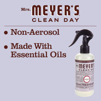 MRS. MEYER's CLEAN DAY Room and Air Freshener Spray, Non-Aerosol Spray Bottle Infused with Essential Oils, Lemon Verbena, 8 fl. oz - Pack of 3 8 Fl Oz (Pack of 3)