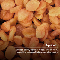 Nat Habit Wild Apricot Bath Soap - Enriched With Vitamins C, Ayurvedic Cold Processed For Exfoliation, Cleansing & Nourishing (125 gm)