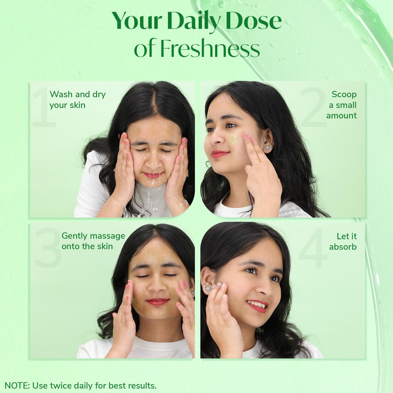 Meglow Aloe Vera Gel for Intense Hydration | Get Soft, Smooth & Nourished Skin | Pure Aloe Vera Gel with Cucumber Extracts | Naturally Hydrating & Skin Moisturizing Gel Pack of 3 (125g each)