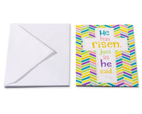 American Greetings Religious Easter Cards with Envelopes, He Has Risen (6-Count) The Love Jesus Feels for You