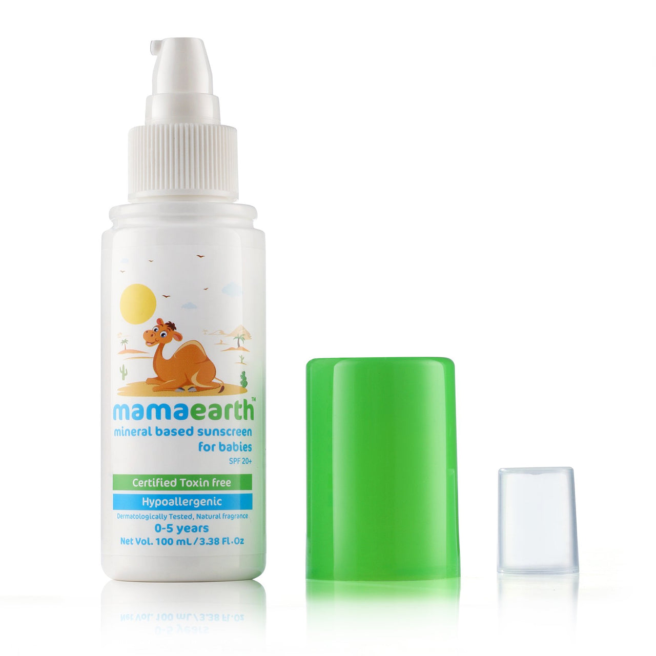 Mamaearth Daily Moisturizing Lotion, 200ml & Mamaearth Mineral Based Sunscreen (100 ml)