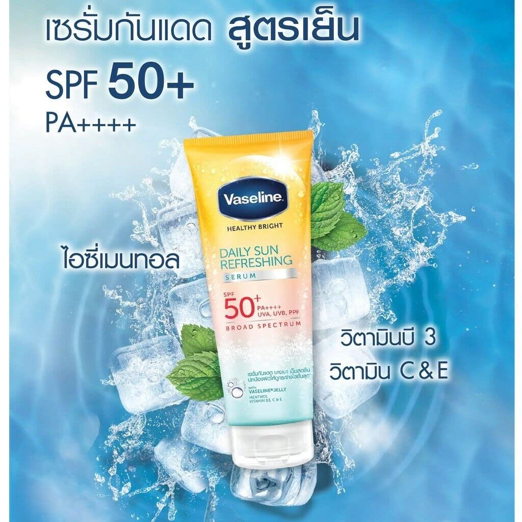 Vaseline Daily Sun Refreshing Serum SPF 50+ PA ++++ 170 ml Korean Beauty