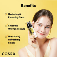 COSRX 74% Snail Mucin Dual Essence with Niacinamide 5% + | Anti Aging Face Serum for Dull Skin | Hydrates, Brightens and Repairs | Korean Skincare for Women & Men | 80 ml