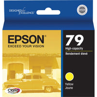 EPSON 79 Claria Hi-Definition Ink Standard Capacity Yellow Cartridge (T079420) Works with Artisan 1430, Stylus Photo 1400