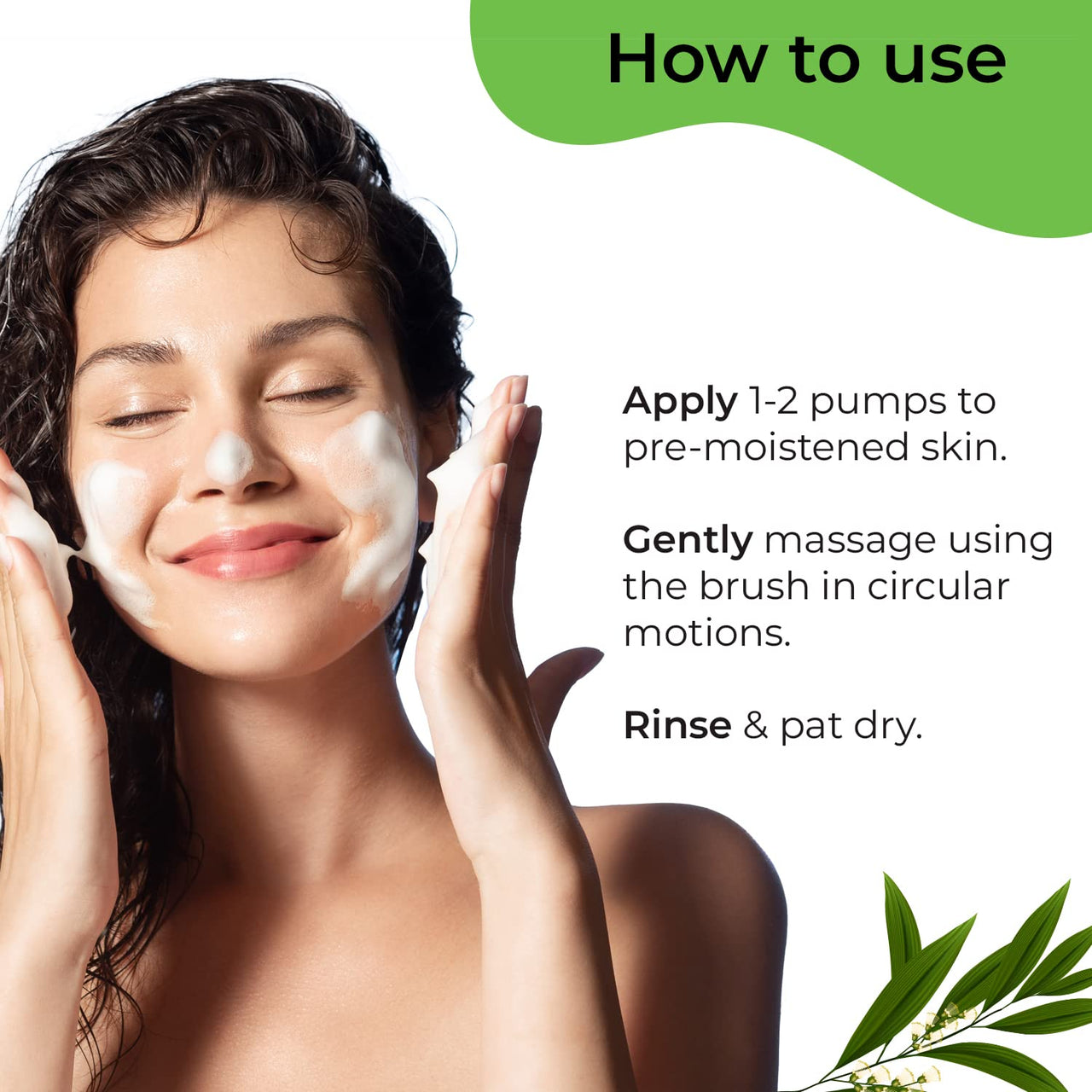 Pilgrim Tea Tree Anti-Acne Combo | Tea Tree & 1% Salicylic acid Foaming Face wash with brush 120ml, Tea Tree 10% Niacinamide Blemish Remover Serum 30ml | Acne and Blemish-Prone Skin | for Women & Men