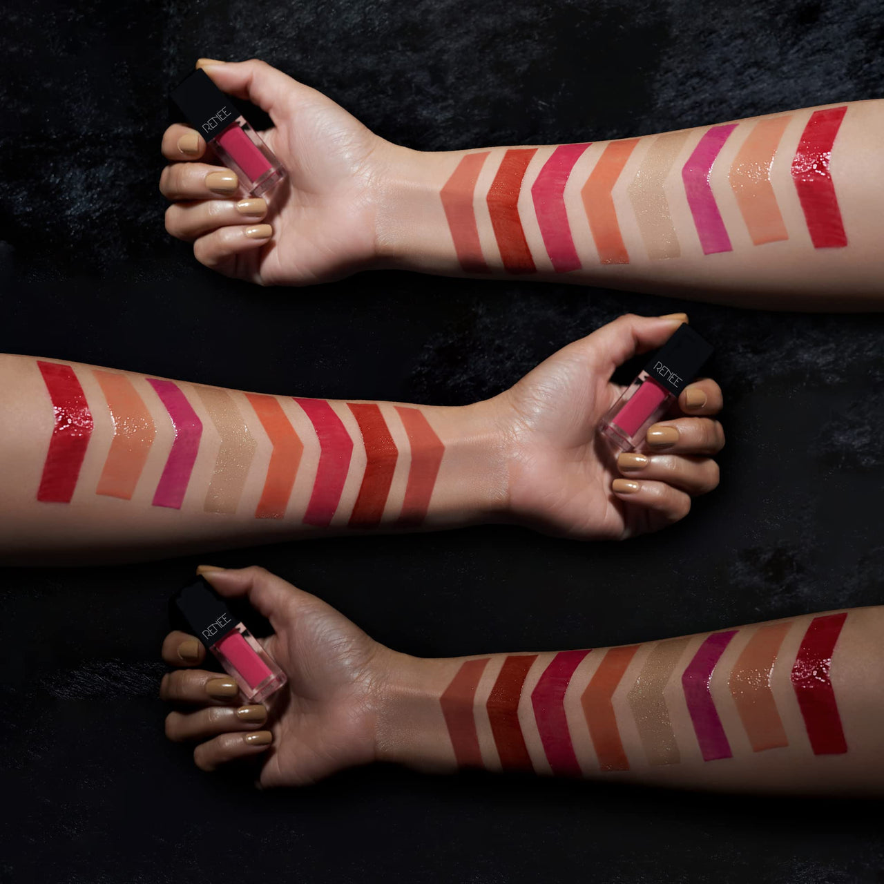 Renee See Me Shine Lip Gloss - Pink Pow Wow 2.5ml | Glossy Non Sticky & Non Drying Formula | Long Lasting Moisturizing Effect | Compact and Easy to Carry