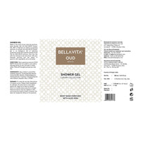 Bella Vita Luxury OUD WHITE Unisex Body Wash Refreshing Shower Gel for Deep Cleansing, Hydrating, Moisturising, Softer & Smoother Skin with Aloe Vera 500 ml