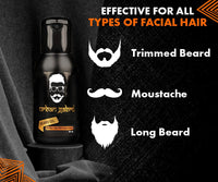 UrbanGabru Beard Oil for Beard Growth | 100% Natural (30 ml) | Paraben & Sulphate Free | for Thicker, Longer Beard | Nourishes & Conditions Beard