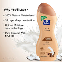Parachute Advansed Cocoa Repair Body Lotion, Intense Moisture, 250ml
