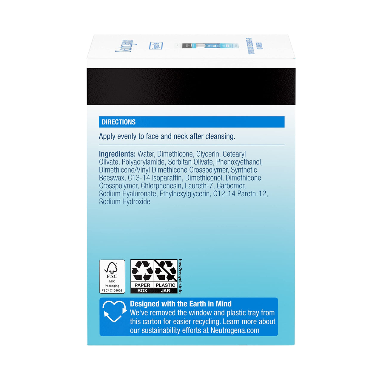Neutrogena Hydro Boost Hyaluronic Acid Hydrating Gel-Cream Face Moisturizer to Hydrate & Smooth Extra-Dry Skin, Oil-Free, Fragrance-Free, Non-Comedogenic & Dye-Free Face Lotion, 1.7 oz