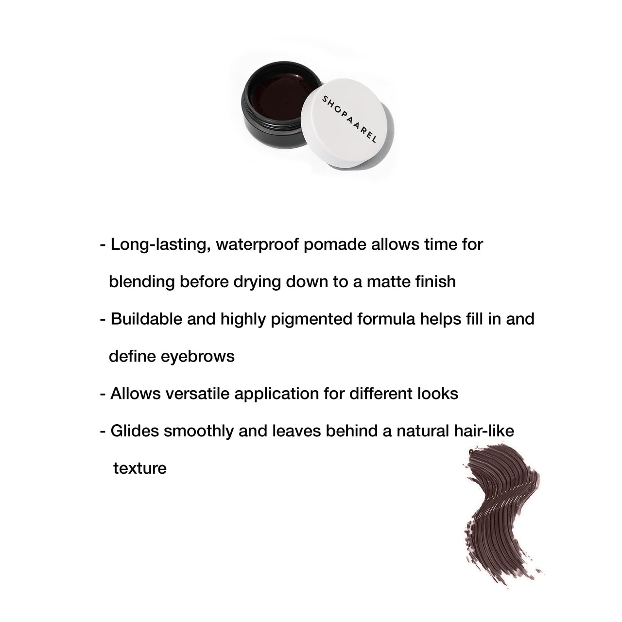 SHOPAAREL Brow Styling Cream (02-Dark Brown)