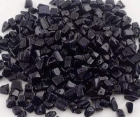 Natural Chip Stone Beads Blue Sandstone 5-8mm About 400 Pieces Irregular Gemstones Healing Crystal Loose Rocks Bead Hole Drilled DIY for Bracelet Jewelry Making Crafting (5-8mm, Blue Sandstone)