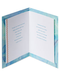 American Greetings Religious Sympathy Card (Faith, Hope, and Love) Faith, Hope, and Love