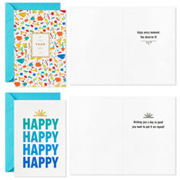 Hallmark Birthday Cards Assortment, 36 Cards with Envelopes (Party Time) Party Time