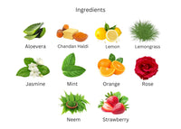 Khadi Care Handmade Herbal Soap Combo | Assorted Natural Soap Gift Set | Enriched with Essential Oils | 125g*10 | Pack of 10