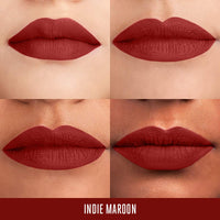 Lakmé Liquid Lipstick Brown Souvenir (Matte) & Lakmé Liquid Lipstick Indie Maroon (Matte)
