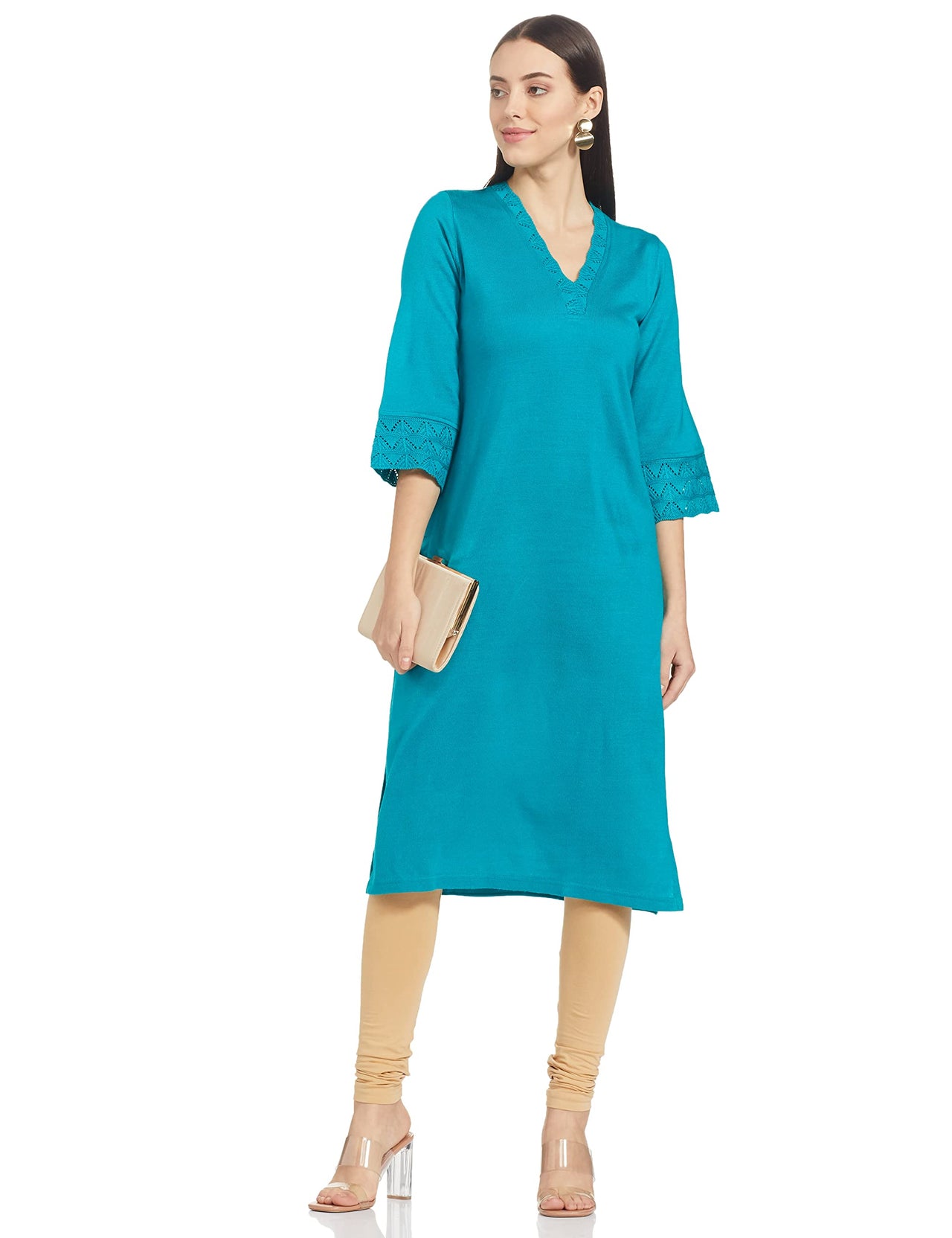 Amazon Brand - Myx Women's  Acrylic Regular Kurta