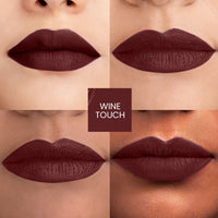 Lakmé Forever Matte Liquid Lip Colour, Wine Glow, 5.6ml & Lakmé Forever Matte Liquid Lip Colour, Wine Touch, 5.6ml