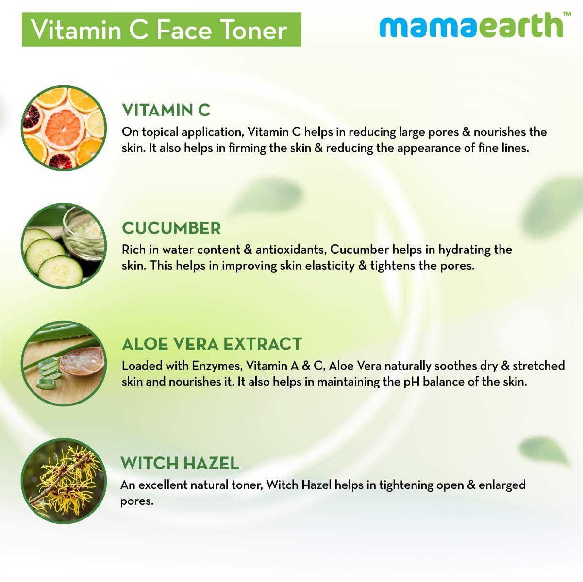 Mamaearth Vitamin C Toner 200.0 ml Pack