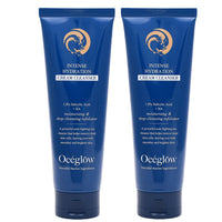 Oceglow Intense Hydration Face Wash for Acne Prone Skin, 1.8% Salicylic Acid Face Wash with Hyaluronic Acid | Face Wash for Dry, Normal | Pore Clearing Face Wash for Women & Men - Pack of 2 - (2*75ml)