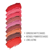 Shryoan Women's Long Lasting Non-Transfer Matte Lipstick| Smudge & Waterproof Lipstick With 24 Hr Stay (Shade 08)