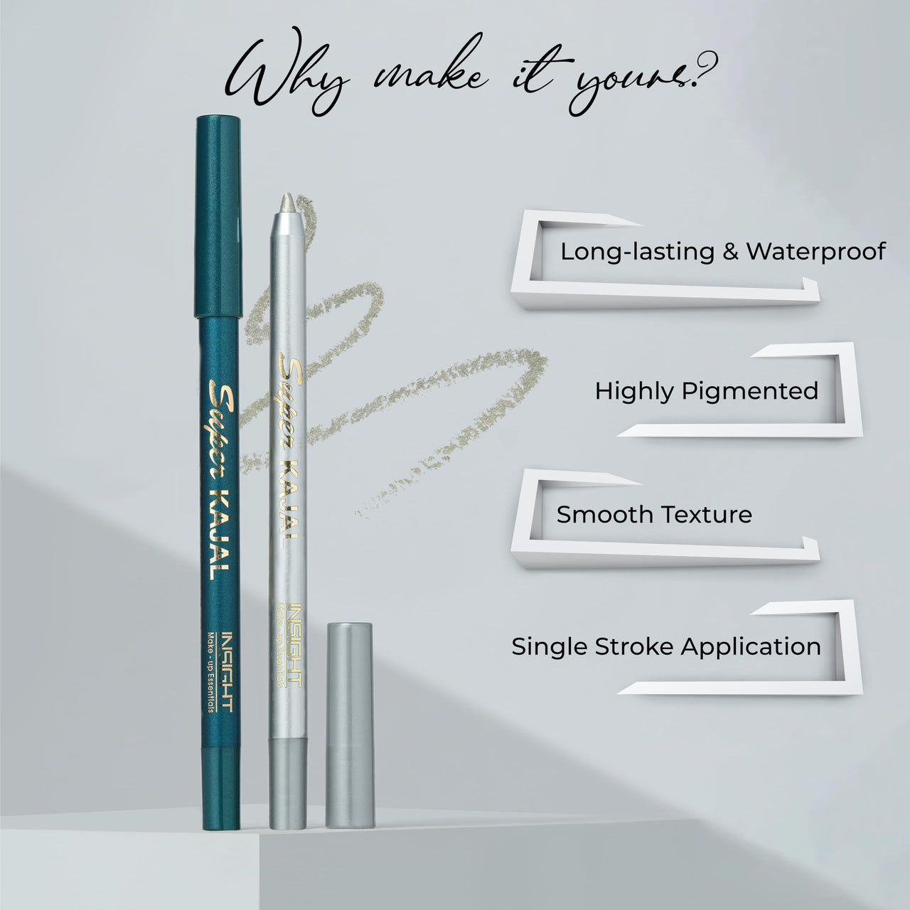 Insight Cosmetics Super Kajal, Teal