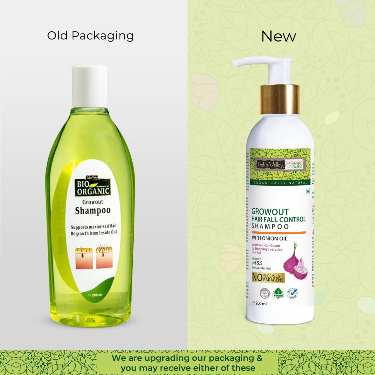 INDUS VALLEY Growout Shampoo, 200 ml