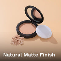 Pilgrim Ivory-05 Matte Finish Compact Powder SPF 25 Absorbs Oil, Conceals & Gives Radiant Skin