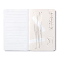 Compendium Softcover Journal - To exist is to change… to go on creating oneself endlessly. – A Write Now Journal with 128 Lined Pages, 5″W x 8″H …to exist is to change...to go on creating