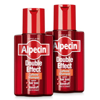 Alpecin Double Effect Shampoo 2x 200ml | Anti Dandruff and Natural Hair Growth Shampoo | Energizer for Strong Hair | Hair Care for Men