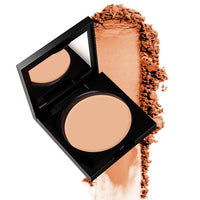 SOKU Wake Up to Make Up Matte Compact Powder with SPF & Castor Oil | Lightweight & Shine Control | Long Lasting| Conceals Imperfections, Provides Even Tone Complexion (Soft Beige 02) - 9 g