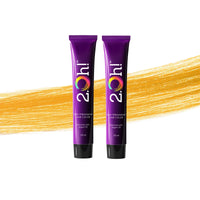 2.Oh! Italian- Golden Glaze Hair Color For Women & Men | Ammonia-Free DIY Semi Permanent Hair Color | Enriched with Argan Oil | Lasts upto 4-5 Washes | Pack of 2