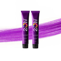 2.Oh! Italian- Purple Hair Color For Women & Men | Ammonia-Free DIY Semi Permanent Hair Color | Enriched with Argan Oil | Lasts upto 12-15 Washes | Pack of 2