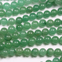 Natural Gemstone Beads for Jewelry Making Energy Healing Crystals Jewelry Chakra Crystal Jewerly Beading Supplies Aventurine 10mm 15.5inch About 36-40 Beads